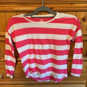 Old navy relaxed striped long sleeve T